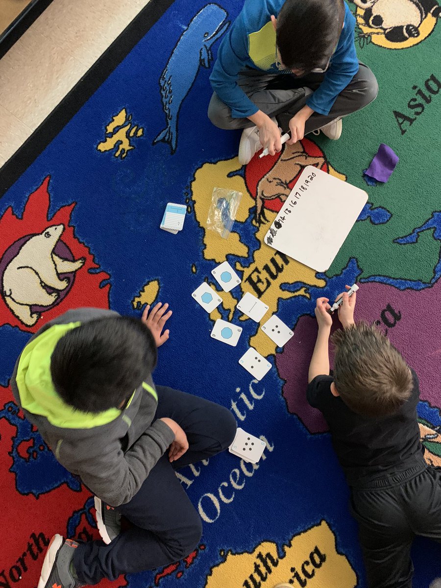 AliciaDerosa's tweet photo. Introduced Albert’s Insomnia to my kiddos today and OMG they were hooked. Love this fun and manageable math game @JulieMcelaney #mathisfun #teachingmath #numbersense https://t.co/TognbRP06d