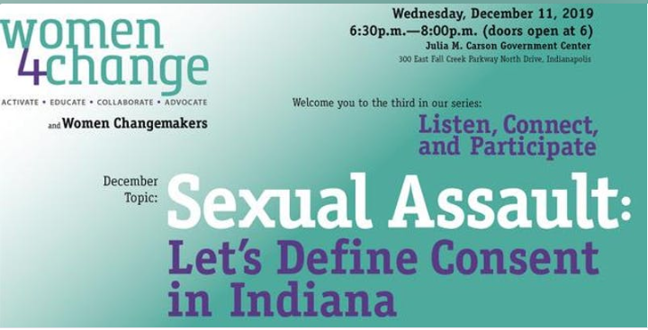 ICESAHT's tweet photo. Don't miss it!  Doors open at 6:00pm
#consent  #changeindianarapestatute #thetimeisnow  #ICESA #Women4Change  #sexualassault #humantrafficking  
https://t.co/DocuYYbI1c https://t.co/PoLBcql0em