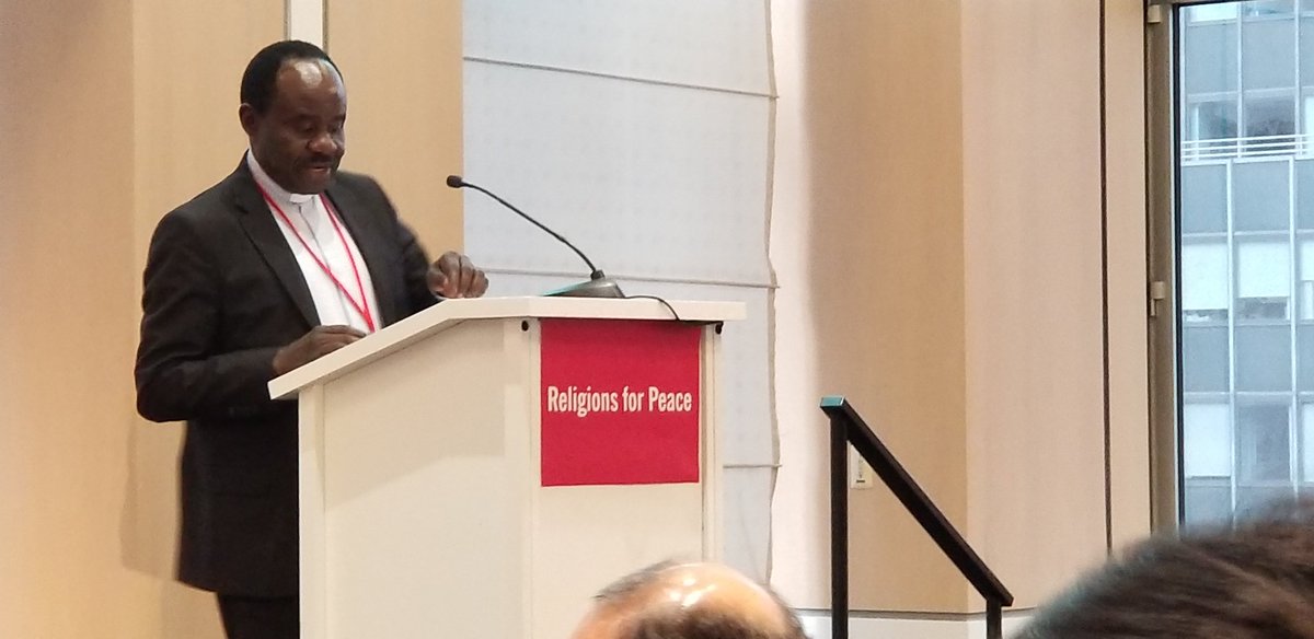Paganyo's tweet photo. For a long time in #Africa, our first reaction when a young boy or girl makes a mistake, is beating, which is a form of violence. A chance for dialogue has never been embraced. But now there's a significant paradigm shift.. We know better and should do better ~ Canon Kaiso #RfP19 https://t.co/OljrATz102