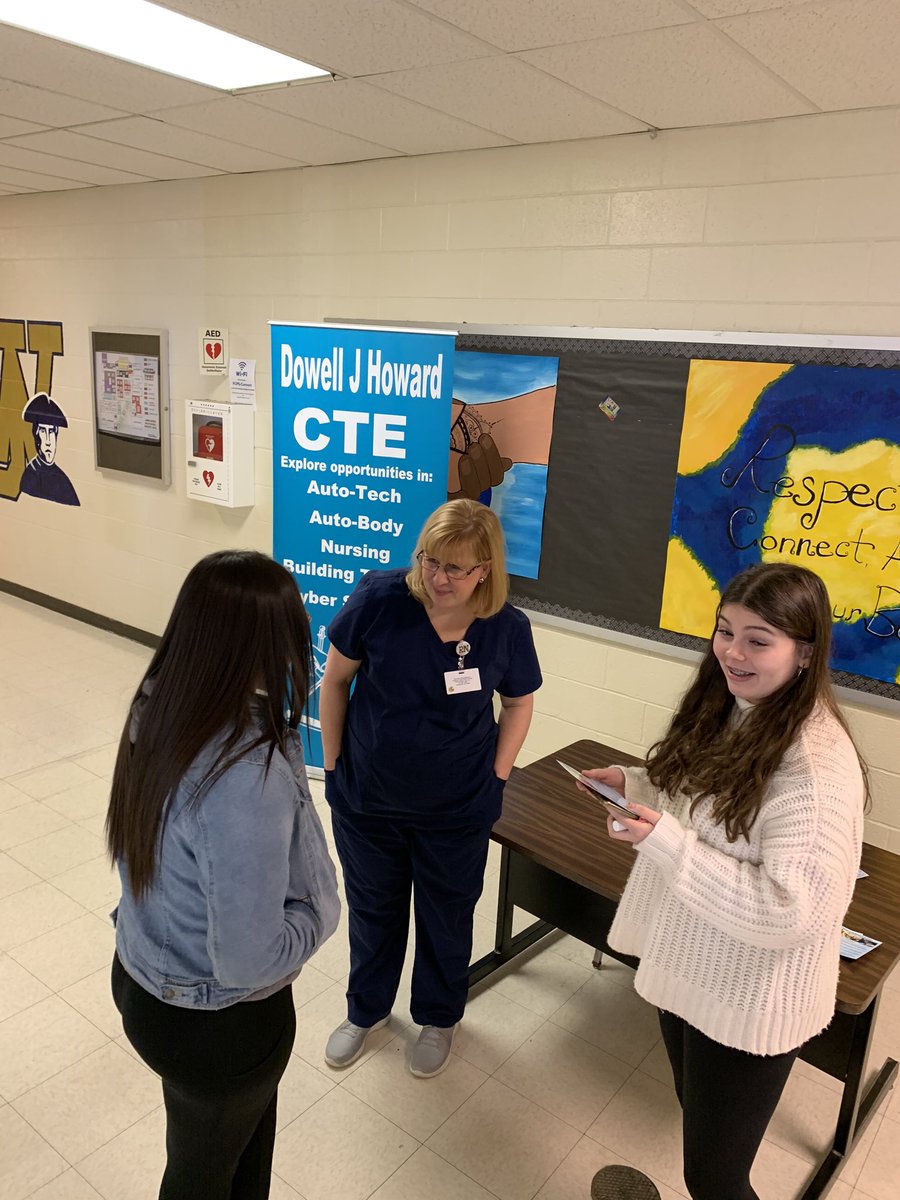 AndrewsShellyVA's tweet photo. Thank you to the teachers of DJH who came JWHS to tell students about #CTE opportunities at the technical center! Loved the conversations. #DJHInspires @MaryBethEchev @janet_l_pack https://t.co/QjhStRN76N