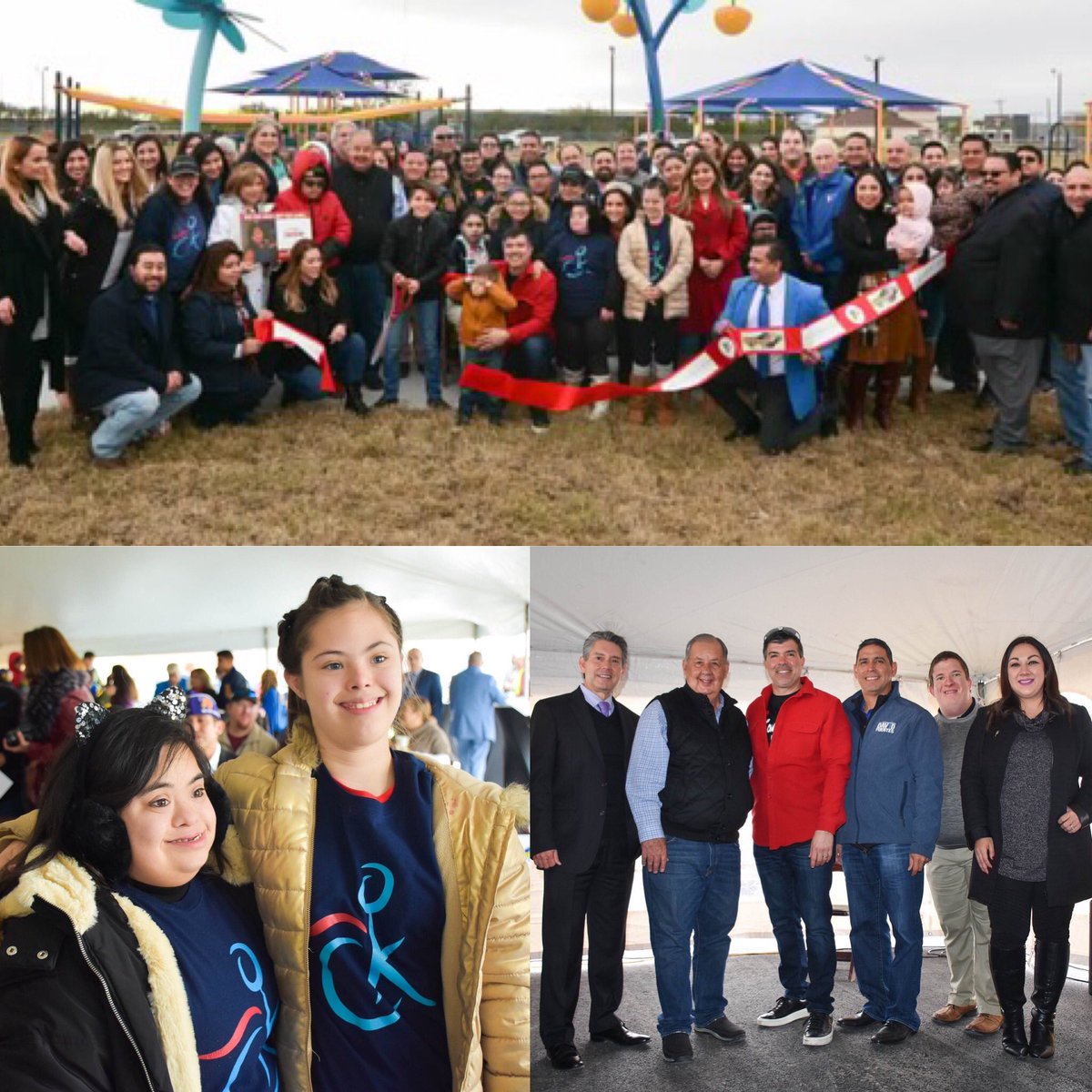 HidalgoCountyTX's tweet photo. Today in Hidalgo County a park that is inclusive to everyone opened its doors and hearts to all our children! Thank you to @EddieCantuPct2, @CKFRGV &amp; @valleyviewisd for making the Pct 2 All Inclusive Park a reality! https://t.co/Sfc50uILzv