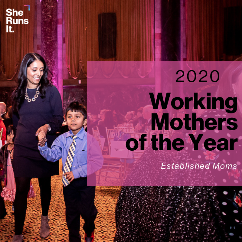 SheRunsItOrg's tweet photo. #Established #Moms Continued! Congrats to @ccotrupe of @PartnersNapier, @EnshAnderson of @FutureBrand, Joelle Friedland of @minds_assembly and @JenCatto of @TelariaVideo! https://t.co/lhW2bIXIbt
