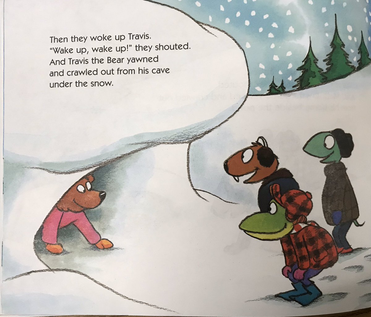 FDK101Valentine's tweet image. A.B made a text-to-world connection today when she noticed that Froggie, Mathew the turtle and Travis the bear are all hibernating animals in the story!! 👍🏻 🐸 🐢 🐻 #ScienceConnection #Literacy @ValentineDPCDSB