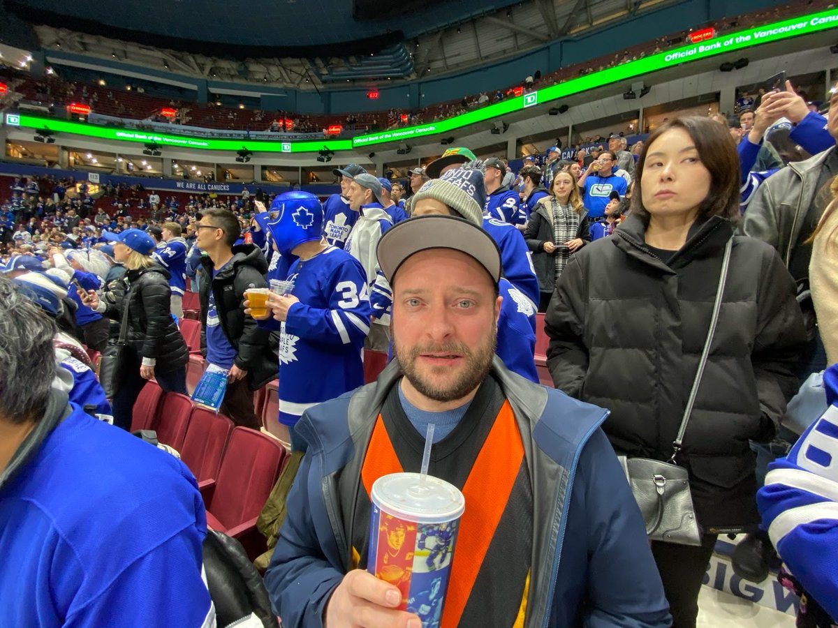 solutious's tweet image. Pre-game skate last night, on the way to my seat. I got a little off course but you know what they say, if you're going through hell keep going #TeamLikeThat