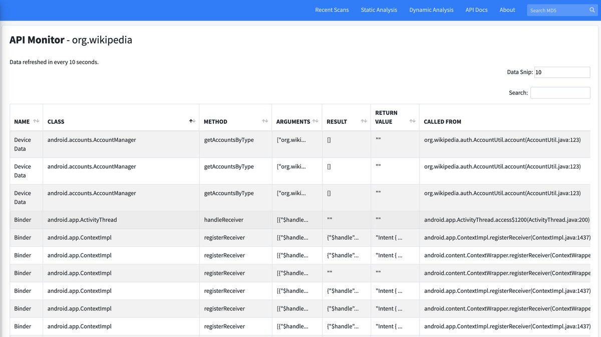 OpenSecurity_IN's tweet image. MobSF v3 is here!
We have a brand new UI, supports OWASP Mobile Top 10 and few other goodies. See what&apos;s new: mobsf.github.io/Mobile-Securit… 
#owasp #MobileSecurity #mobsf #appsec