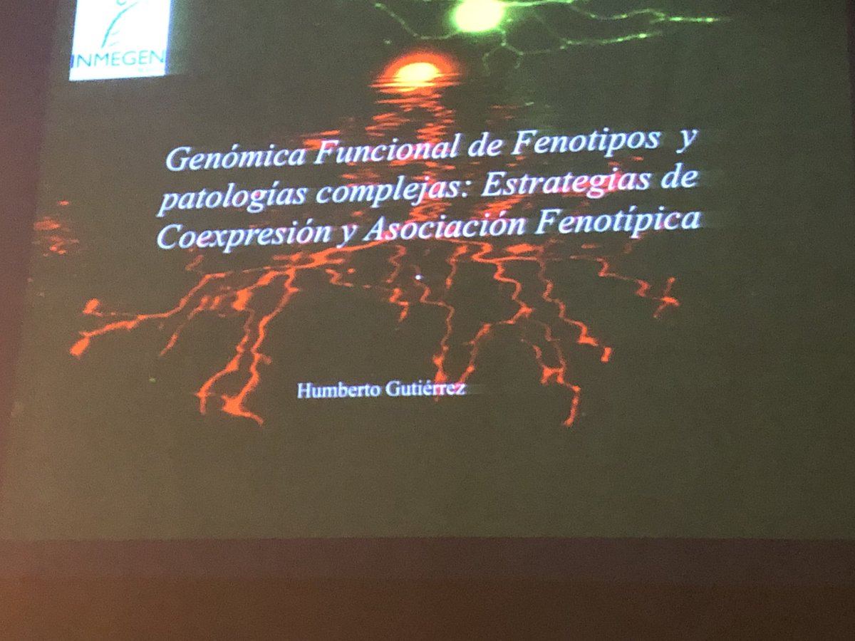 Iehchel's tweet photo. Coexpresión de genes y fenotipos complejos en la charla de Humberto Gutiérrez en la Semana de la Biología Computacional del @INMEGEN .
#SemanaBioComp
#CompBioFest https://t.co/RmB98ZyKDH