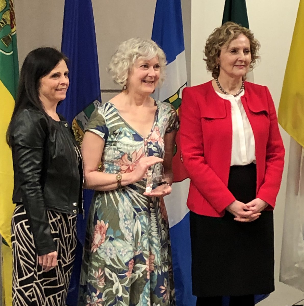 My congratulations to all recipients at yesterday’s ADM Awards, especially to the Wpg CSB Leadership Team and the MB Video Chat Pilot Team!!! So proud of your leadership, motivation and innovation!!