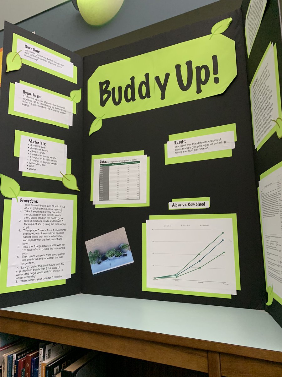 EmilyWilsonMCPS's tweet photo. Itโs #sciencefairseason! ๐๐ป Come check out the amazing projects produced by our Ss that are on display in the #WPHSlibrary. ๐งฌ๐ฌ๐ฆ #steaminaction #projectparty #librarylife #scienceinthestacks https://t.co/4oejBTAyL6
