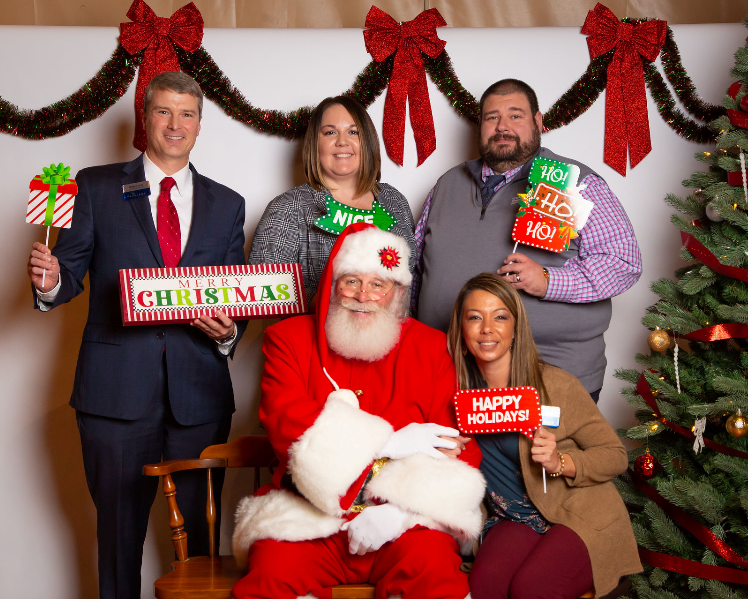 Truliant's tweet photo. #TeamTruliant with the Mebane Business Association at their Annual Holiday Luncheon. #TruCommunity https://t.co/7QzPQ4xzcF