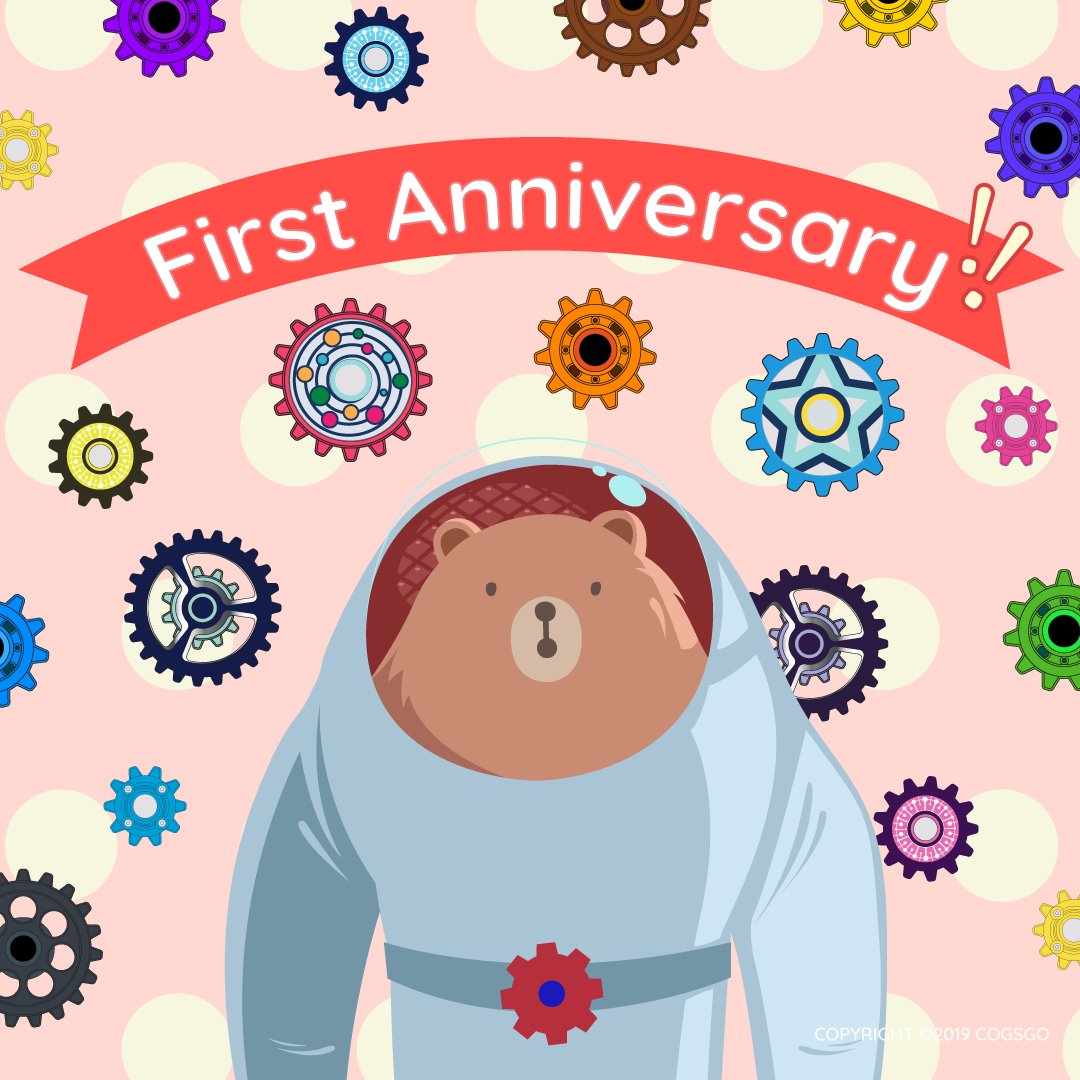 cogsgo's tweet image. 🎊Time flies ~ It has been one year since we released our colorful gear-shaped toys ― Cogs &apos;n Cogs ⚙️Thank you for supporting and spinning with us! Spin &amp;amp; Imagine! Stay tuned 🎉 

 #Cogsgo #Cogsday #CogsnCogs #1anniversary #toysforkids #playideas