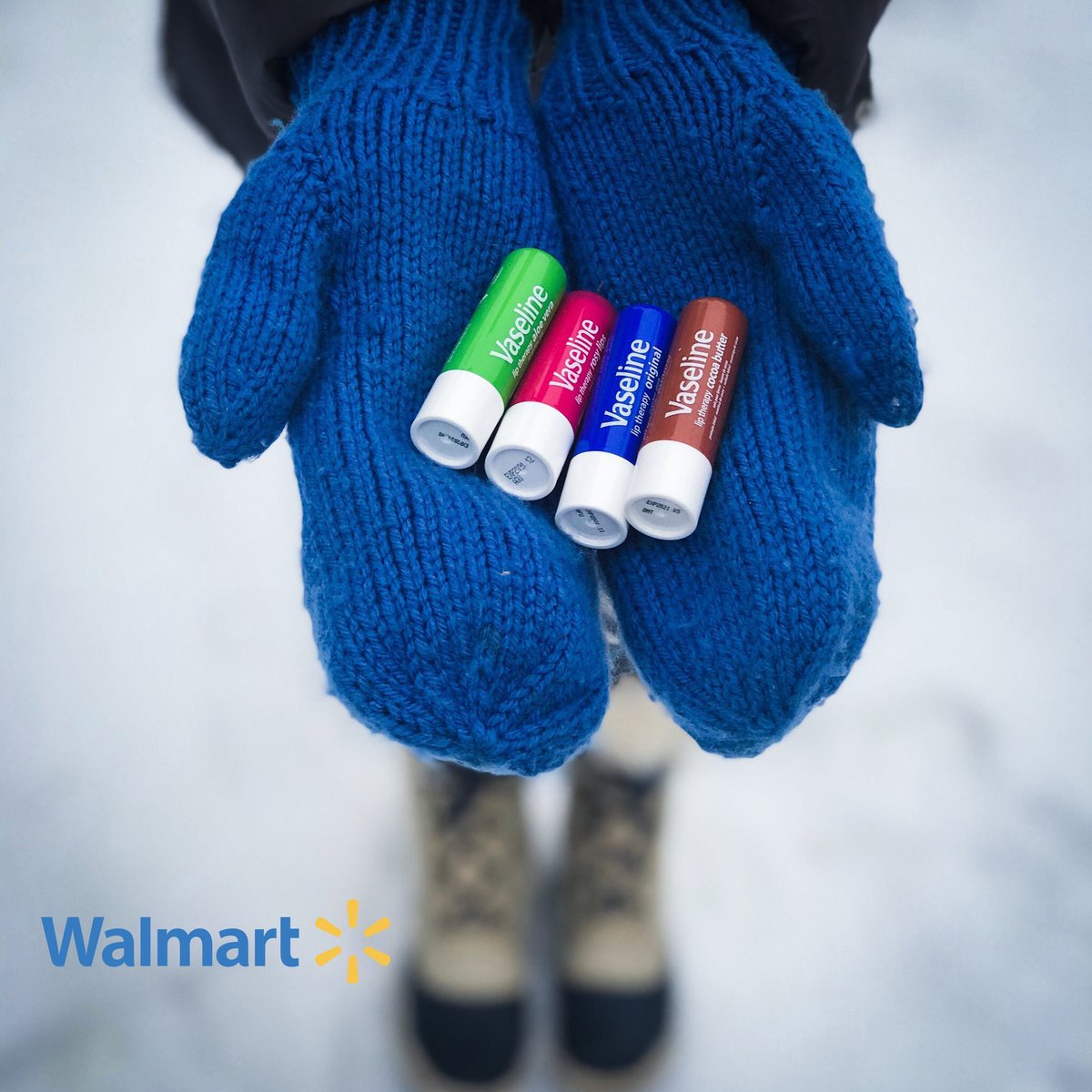 If you're like me, you hate taking off your mittens for anything! This Winter season, I am using <a href="/Vaselinebrand/">Vaseline</a> new Lip Therapy stick! It's perfect for mittens-on soothing. Find yours at <a href="/Walmart/">Walmart</a>! #ad #VaselineSoothingPower
