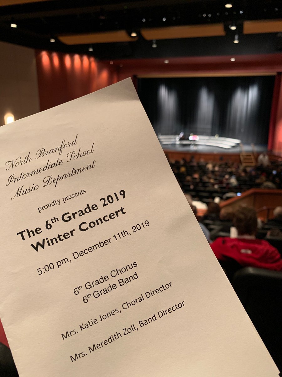 Looking forward to the 6th Grade Winter Concert, and the premiere performance of our new auditorium piano!