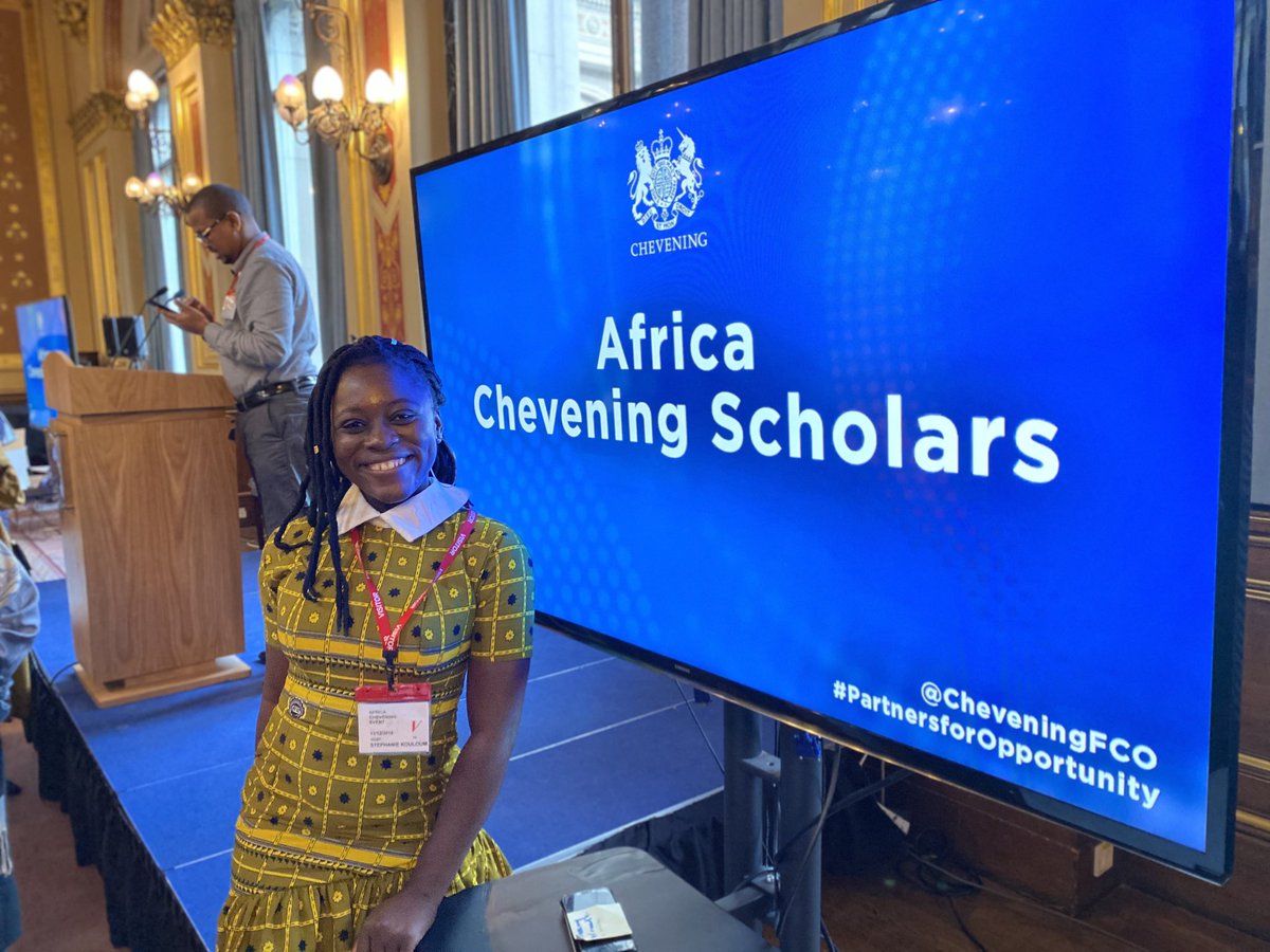 The #Chevening #AfricanConference was a beautiful experience. Meeting Africa's Future Leaders, learning as well as sharing experiences. A day well spent! 😊

Cheers to the future!