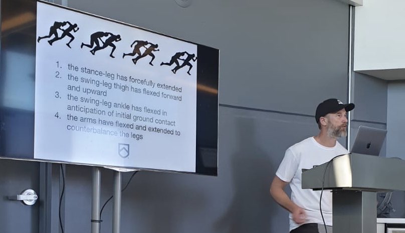 StuartMcMillan1's tweet photo. Enjoyed speaking to some of the @TeamEXOS staff and guests today on acceleration error detection &amp; correction through analyzing shapes, patterns, and rhythms.  

Understanding an error’s genesis should be a prerequisite to any ‘correction’ strategies @ALTISEdu https://t.co/nkHas3UpWi