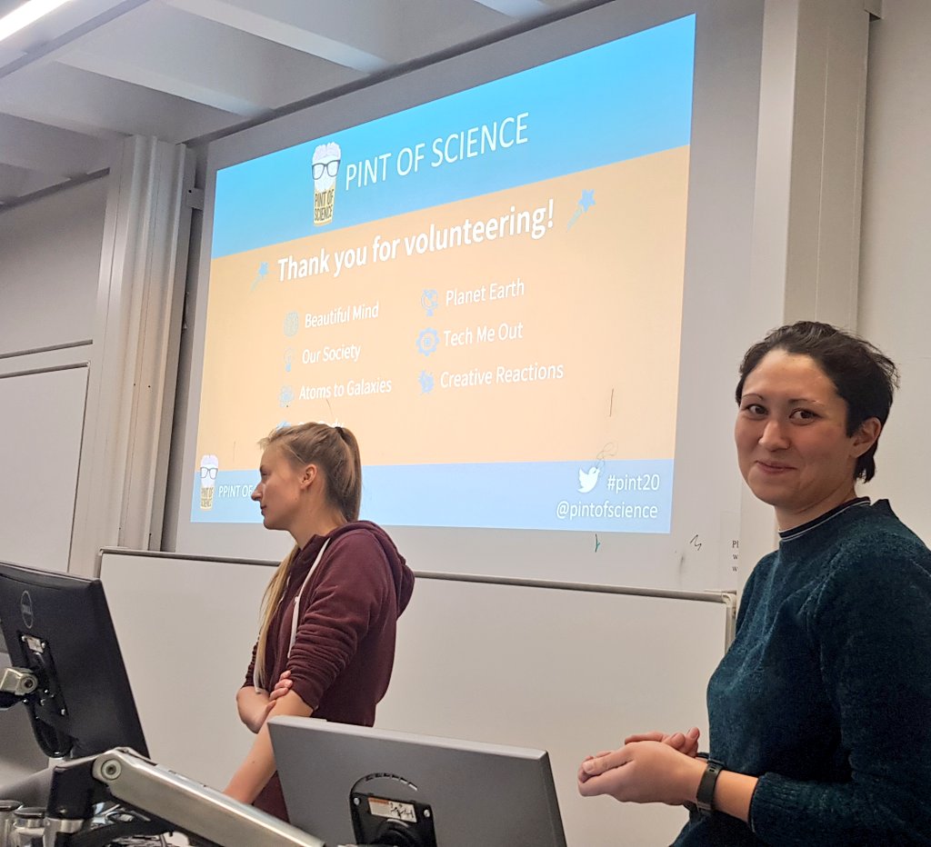 EmilyfeistBio's tweet photo. A good first meeting for Southampton #pint20 @pintofscience. It was great to meet some of our volunteers and we can't wait to work with you all to bring exciting science to the pubs of Southampton 🍻 #outreach #science #soton #publicengagement #UoS https://t.co/4T8O5XphWN