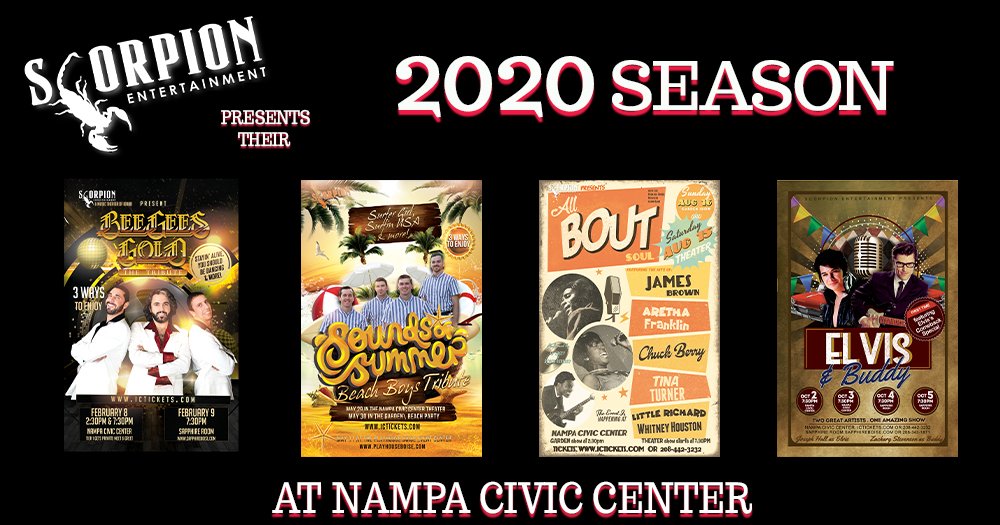 Nampa Civic Center on Twitter "Season tickets for Scorpion
