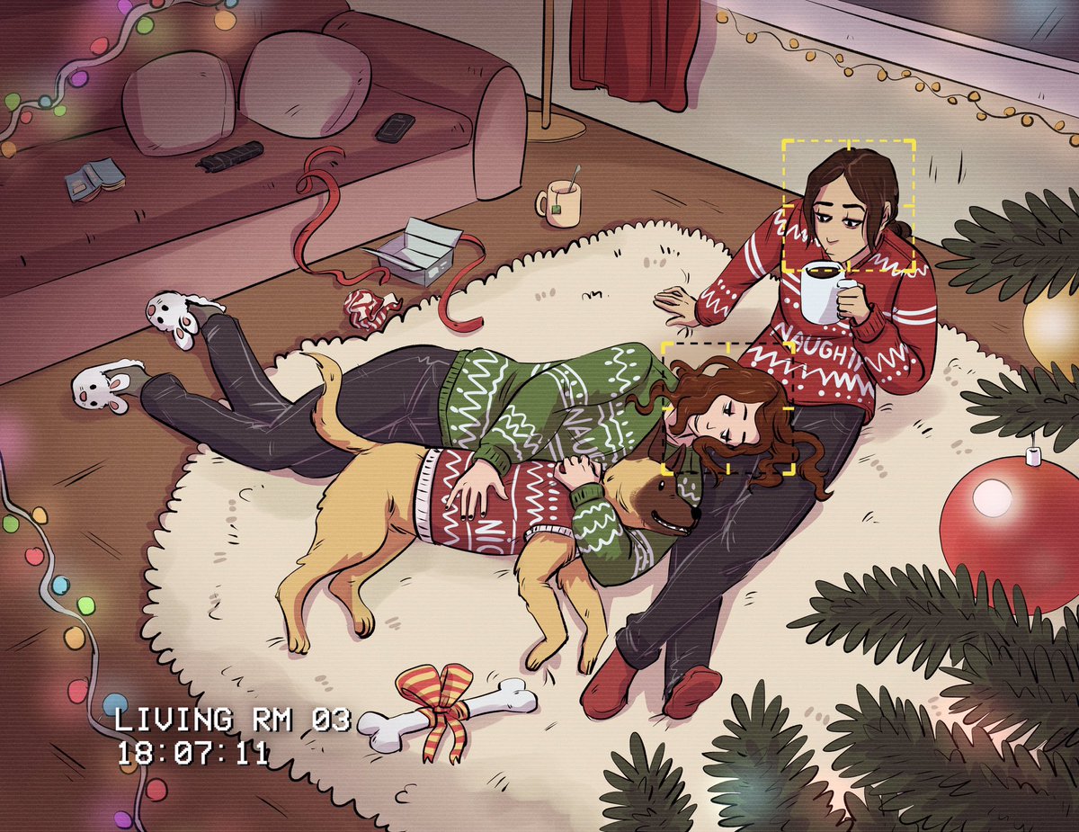 shootsecretsan1's tweet photo. Happy Holidays art by @theMaarika Awwww!!! 🥰🥰❤️🌈 #shootsecretsanta #rootxshaw #PersonOfInterest #lovethissomuch #cozyshoot #lovethedetails #bearisnice https://t.co/HmSgCi9tq0