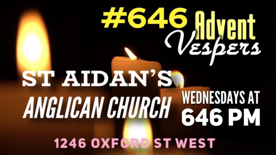 itsjustkevy's tweet photo. I am getting ready for #646Vespers at @StAidansLondon - surprisingly we begin at 6:46 PM… Would love for you to join us. #MakeAdventGreatAgain #Stop #BeStill #WaitForTheLord #PrepareTheWayOfTheLord https://t.co/HuQ0MthM5z