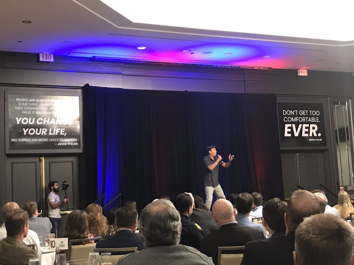 Thank you <a href="/Fortegra/">Fortegra</a> &amp; <a href="/highschool912/">High School 9:12</a> for giving us the opportunity to listen to <a href="/JesseItzler/">Jesse Itzler</a> at The Omni!