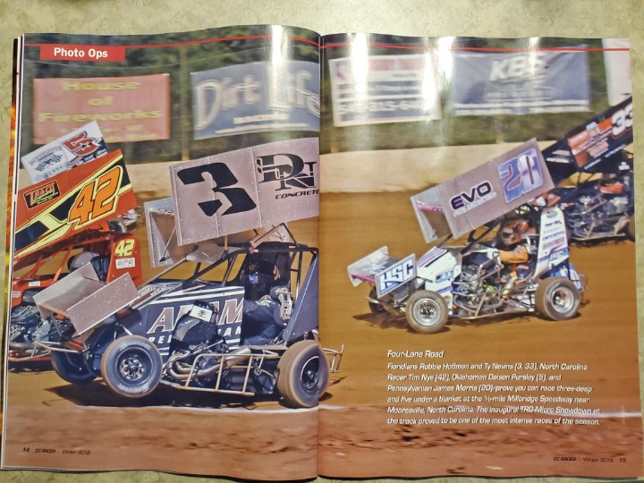 @littlethunder3 Ty Nevins makes the new issue of CC Racer thanks to his strong showing in last month's TRD Micro Showdown in Charlotte! Thanks to @PopFusions @BDCBANDITS @EPICRacewear @supanbrothers for all of the support!