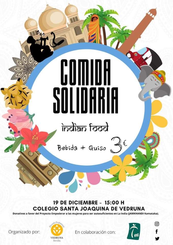 Por 5° año consecutivo desde nuestra Escuela promovemos la #solidaridad entre nuestro alumnado a través de nuestra colaboración con un proyecto solidario. Este año estamos ayudando a la #FundacionVIC para lograr empoderar a mujeres Devadasi.

👇🏼abro hilo!!
