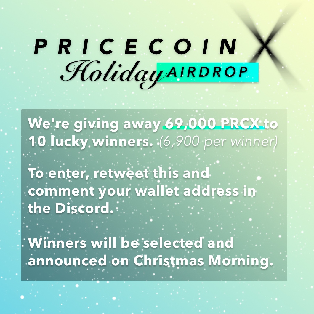PricecoinX tweet media