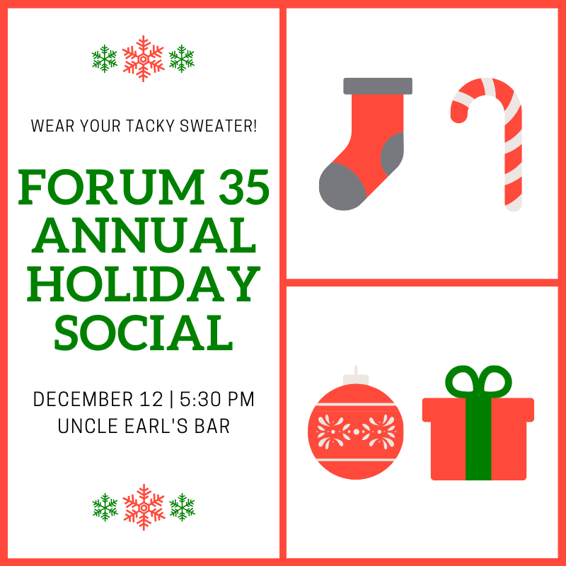 Forum225's tweet photo. Our Holiday Social is tomorrow! Wear your holiday sweater for a chance at prizes and bring a book (grades 4-8) to donate to the new library for our PEP Partner, Louisiana Key Academy! RSVP: https://t.co/Rh2jcluNFD
#forum35 #batonrouge #networking #volunteerbr https://t.co/3KGBpmWe3B