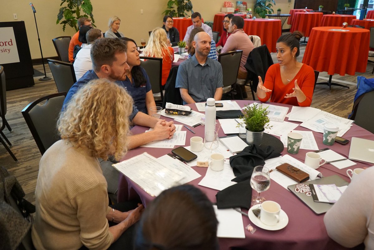 StanfordEMED's tweet photo. The mission of @StanfordEMED is to transform healthcare for ALL by leading in the advancement of EM through innovation and scientific discovery. In the coming months you will hear more about the great ideas hatched at our #strategicsummit today! #precisionEM https://t.co/p85i8SpRA6