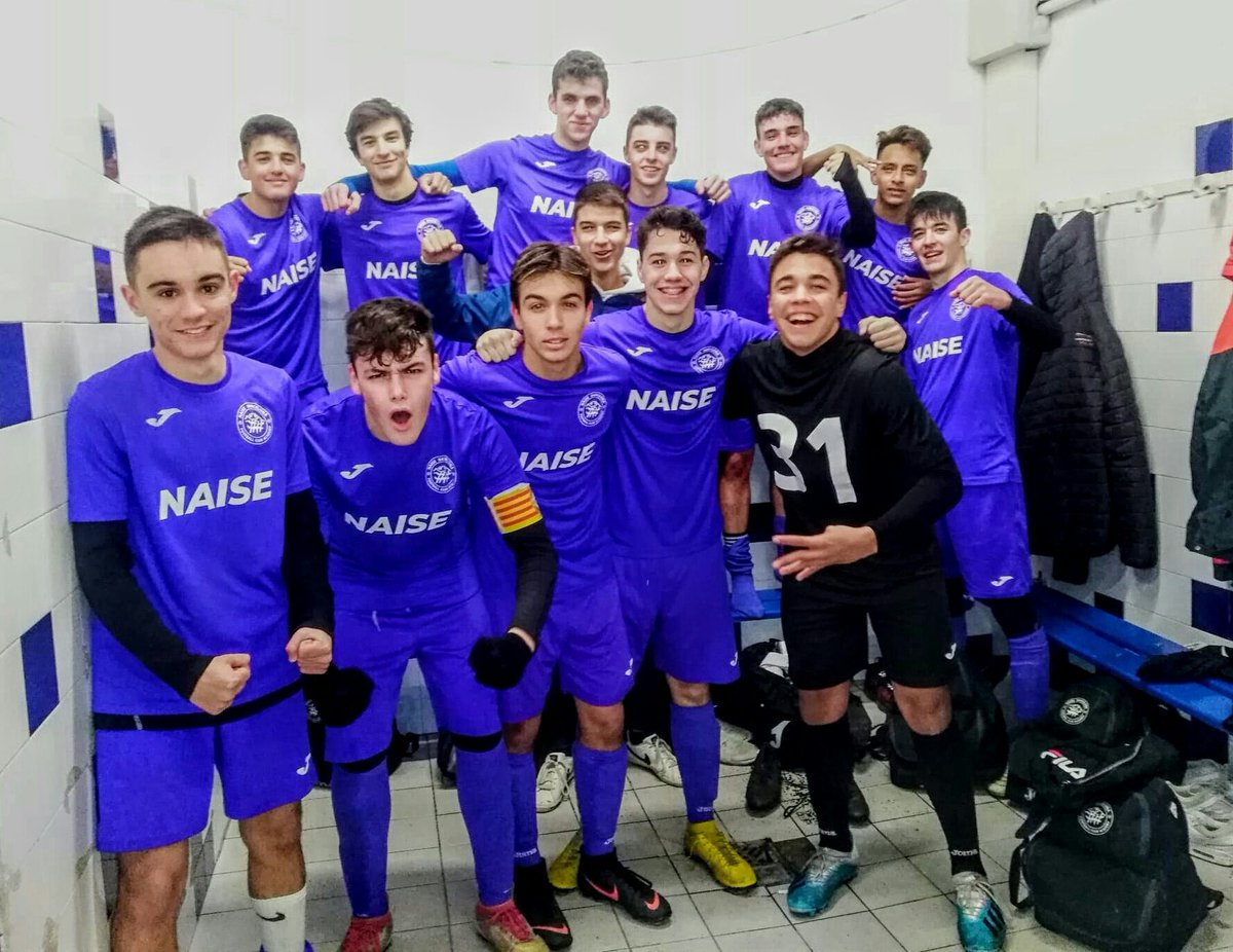 NAISEFC's tweet photo. 🔥 VICTÒRIA del Juvenil "A" per un contundent 0 a 13. Que grans! 💣

Escalen posicions a la lliga...🚩
A seguir així equip! A gaudir! 

#valorsNAISE #sócNAISE https://t.co/2S0OCDNjRq