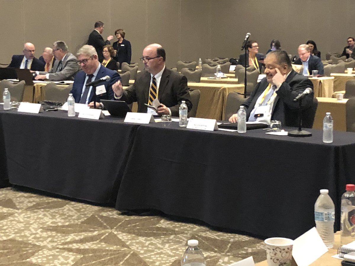 NCOILorg's tweet photo. @NCOILorg Innovation Series – The Gig Gap: Does Insurance Come with That? Moderated by IN Rep & NCOIL VP @mjlehman23 with presenters Dr. David Russell, @CSUNorthridge & @griffith_fdn; Ira Goldstein, ED @NYBCF; @zarradlb, CEO @JoustBanking; & Curtis Scott @lyft #50yearsofNCOIL https://t.co/WQkRHQst4M