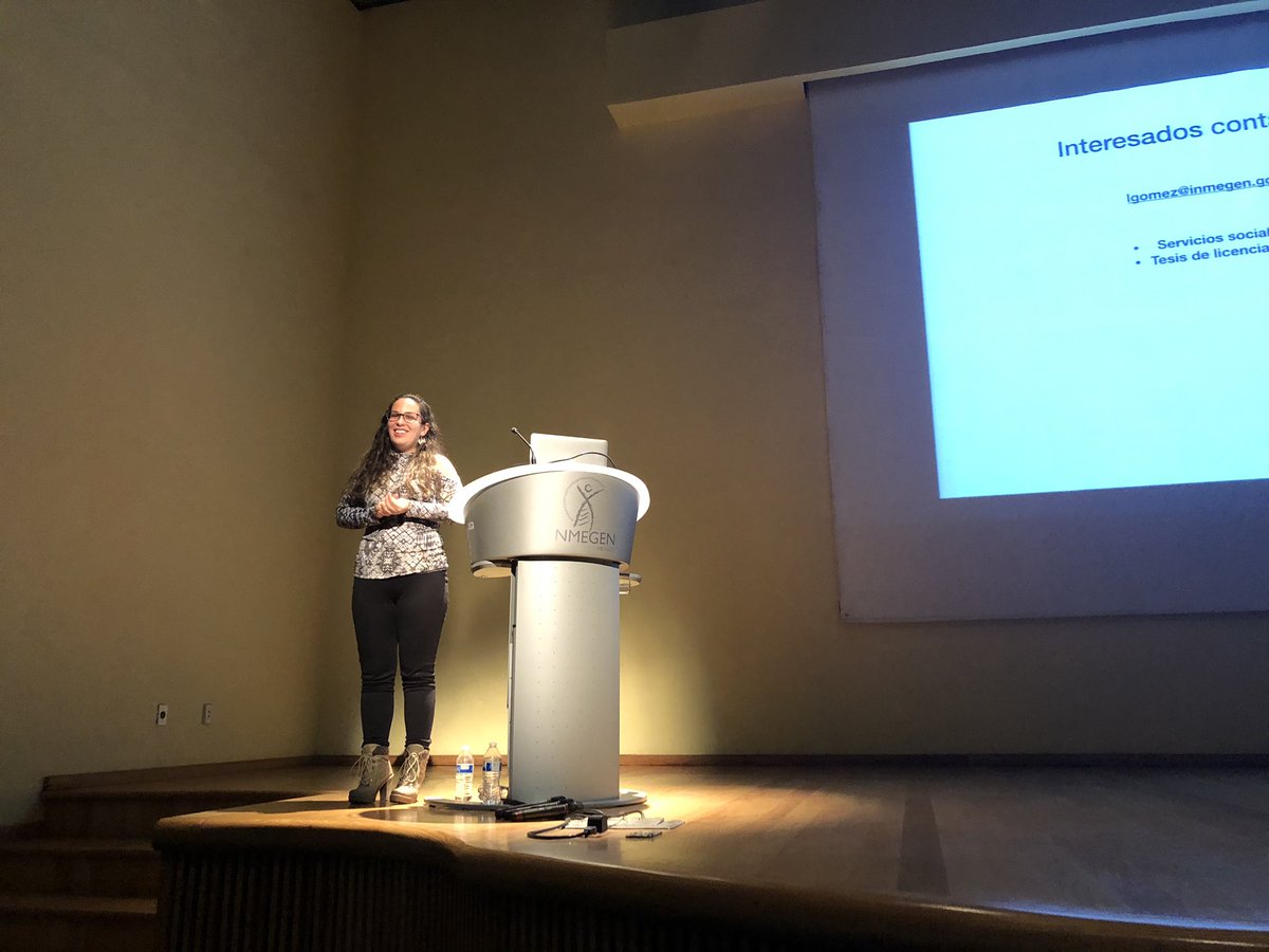 Iehchel's tweet photo. Laura Gómez nos habla de un método para encontrar secuencias únicas en el genoma y genes de fusión, sin necesidad de alineamientos. Semana de la Biología Computacional del @INMEGEN
#CompBioFest
#SemanaBioComp https://t.co/8IbokTvgRu