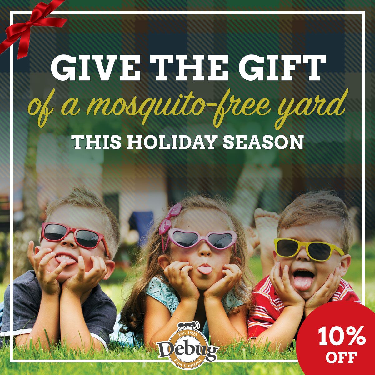 debugpestcntrol's tweet photo. Obsessed with your grandkids or grandpups health and safety?
Give the gift of a mosquito-free backyard to a loved one for Christmas! 15% off 7 treatment plan for 2020.
https://t.co/P0mt5eB2xQ
#TrustDebug https://t.co/KgQUUuKvAj