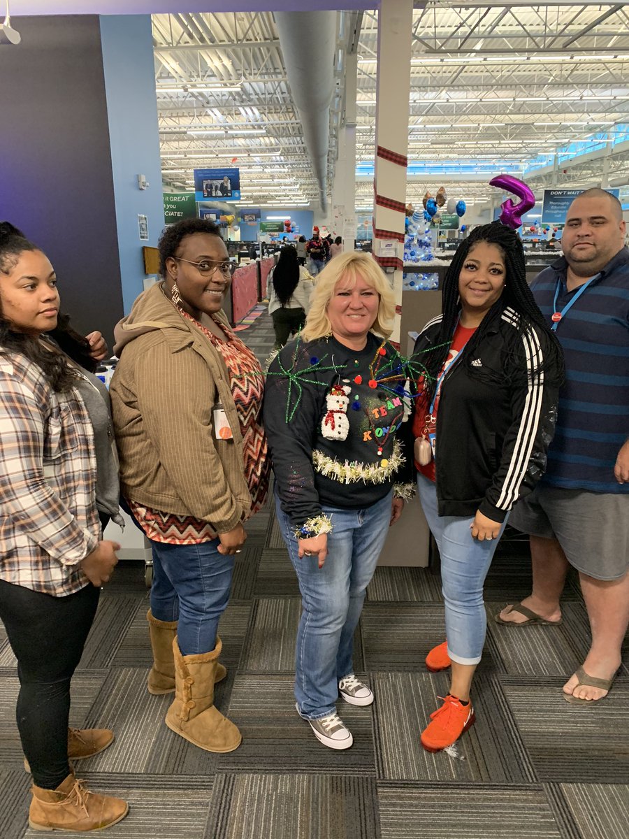 KellyHart54's tweet photo. Xmas team builder. Manager ugly sweater competition. @AshleyS_BRCC @#lafayetteunited @BartonTonyLeb @anthonyetuggle @carawfields #mrsrogersneighborhood https://t.co/DOmBsOCYsX