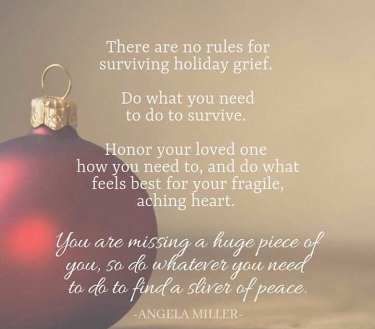 Missing my dad more than usual this time of year. Hugs to all who are grieving this holiday season 💕💕