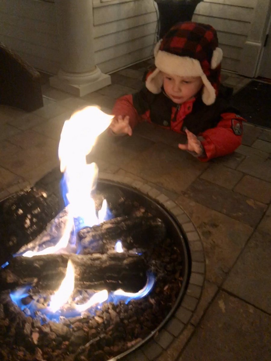 Neighborhood sleigh ride.