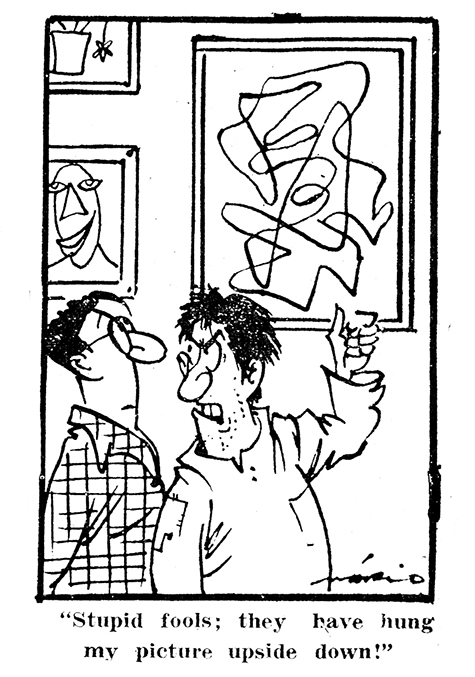 mariogallery's tweet photo. Though Mario was so artistic, he was not at all temperamental.
We now do a series of cartoons based on Mario’s fellow artists.
•••
#MarioGallery #MarioMiranda #Cartoons #WeeklyCartoon #Gallery #Goan #Legend #Art #Artist #Shop #ShopOnline #Buy #Goa #GoaDiaries #Instagram #IG https://t.co/t3zMTrVpWf