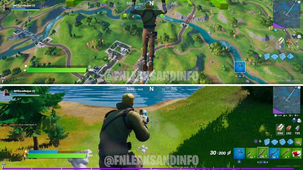Can You Do Split Screen On Fortnite 2020 Storm Fortnite Leaks On Twitter This Is How The Split Screen Function For Playstation And Xbox Should Look Like Note This Is A Concept