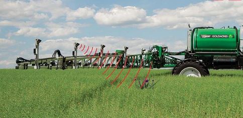 perkinsmachine2's tweet photo. Weed sensing technology system soon to be a factory-fitted option on the Goldacres range of sprayers. https://t.co/2vpB0eAJQw