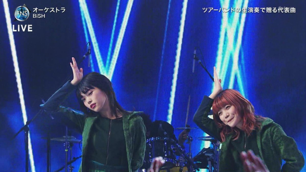 SEi_togetoge's tweet image. チッチが引きになっても
ずっと笑顔

#FNS歌謡祭2019第2夜 
#BiSH
#オーケストラ