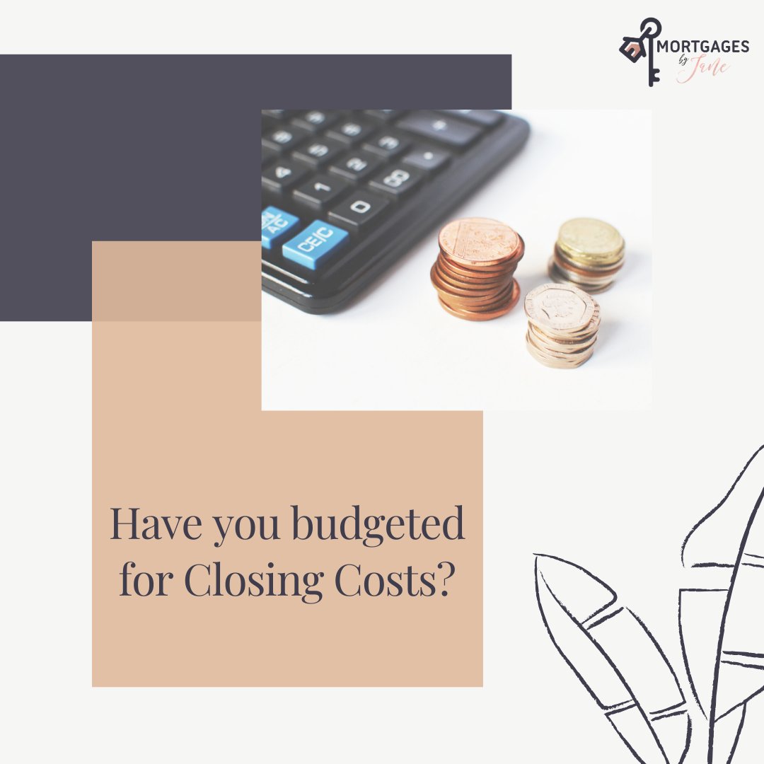 Saving for a down payment is a key step in the homebuying process, and it’s not the only piece you need to include in your budget. Another factor that’s important to plan for is the closing costs required to obtain a mortgage.

To read more → bit.ly/BudgetedForClo…
