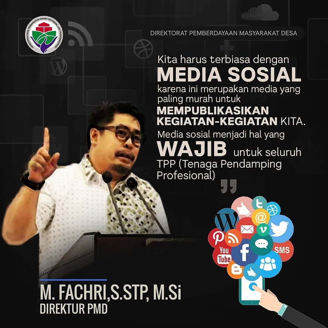 Ayoooooo ber-medsos!!!

#medsos
#mediasosial
#medsospositif
#kemendesapdtt
#danadesa
#inovasidesa
#pendampingdesa
#sobatdesa