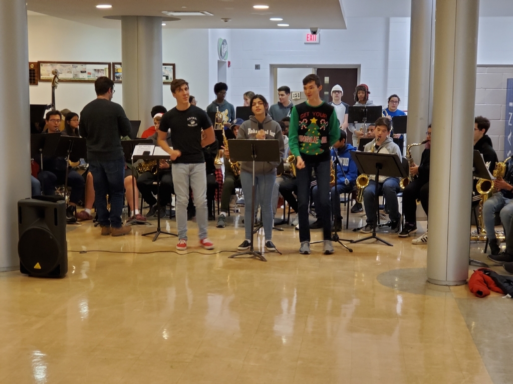 nbtschools's tweet photo. NBTHS Jazz Band under Mr. Komar playing some sweet tunes before tonight's Board meeting.  Check them tomorrow evening at the NBTHS Music Festival! https://t.co/YuXfUUW5ZC