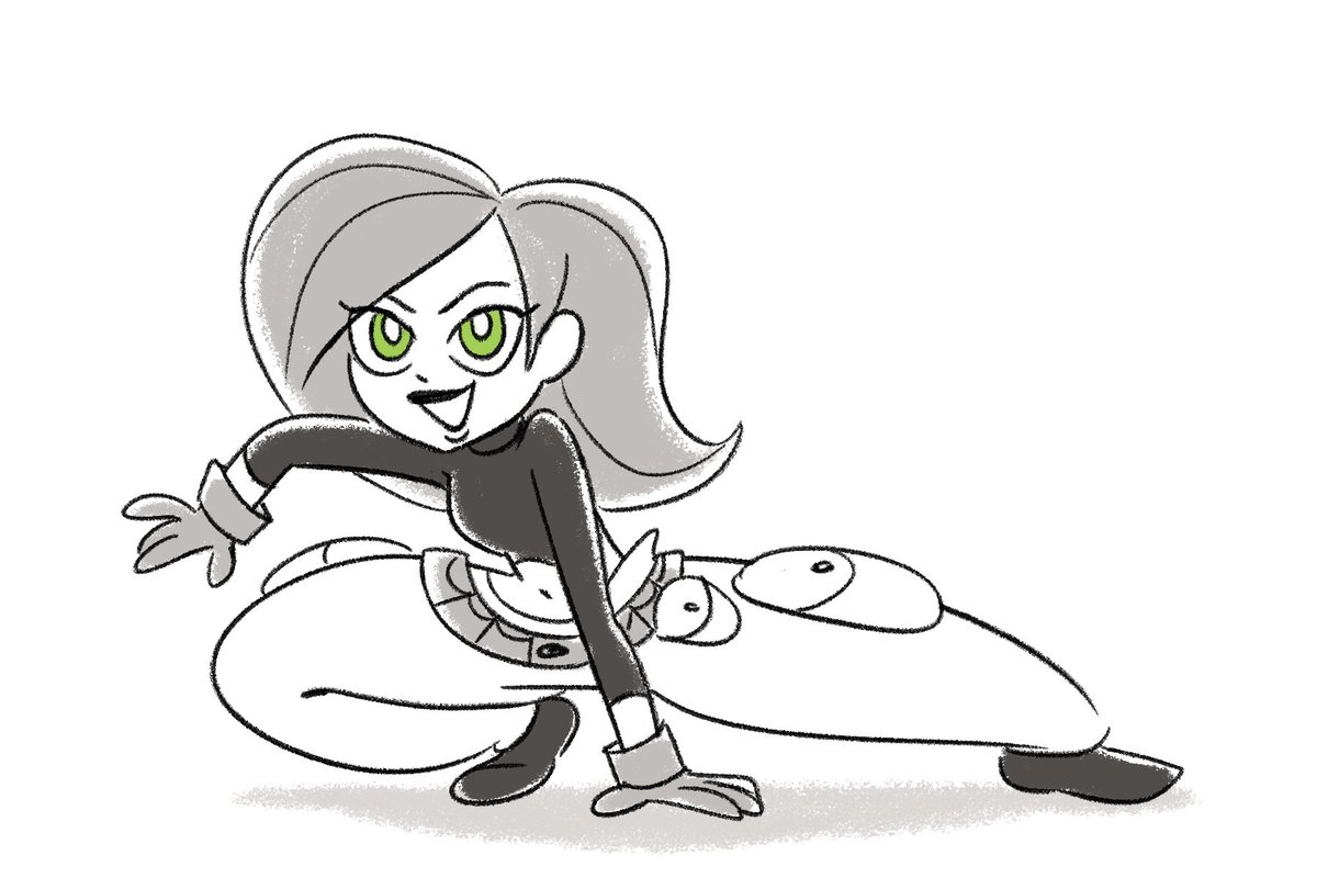 I drew Kim Possible for a little Disney TVA anniversary gallery show.