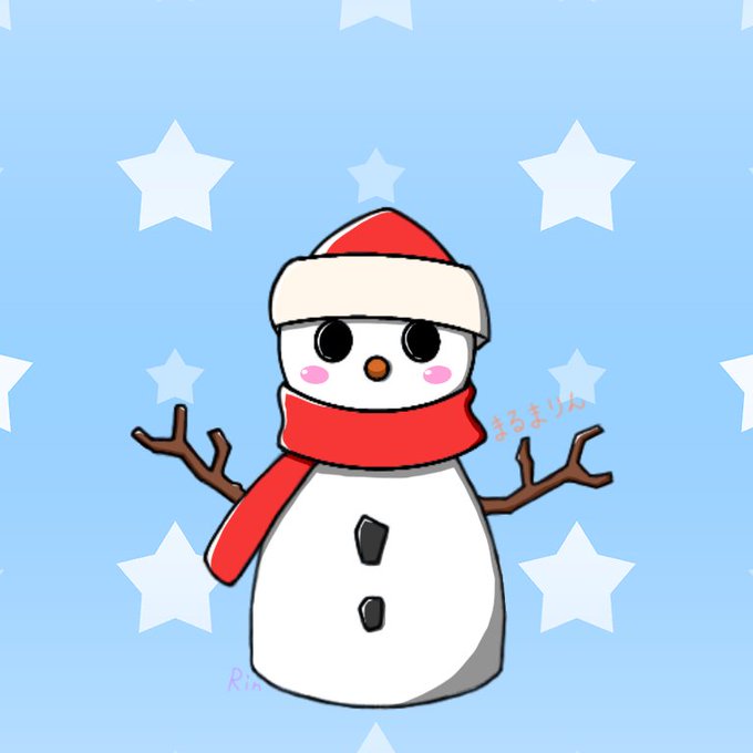 雪だるまのtwitterイラスト検索結果