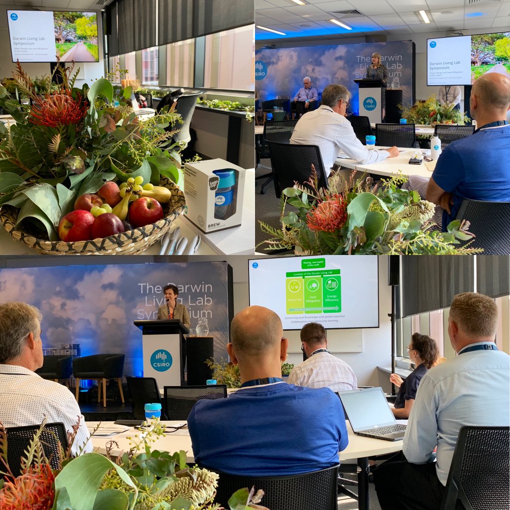 WensPech's tweet photo. Insightful introduction @CSIRO Inaugural Annual Science Symposium hosted by #darwinlivinglab #smartdarwin #liveabilty #sustainability #resilience #SmartCities @DIHubNT @cityofdarwin @NthAust https://t.co/AOV2sNSJvg