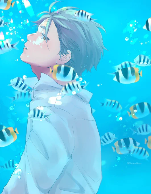 ぜんっっぜん描いてなくてびっくりした…………
 #今年の4枚 