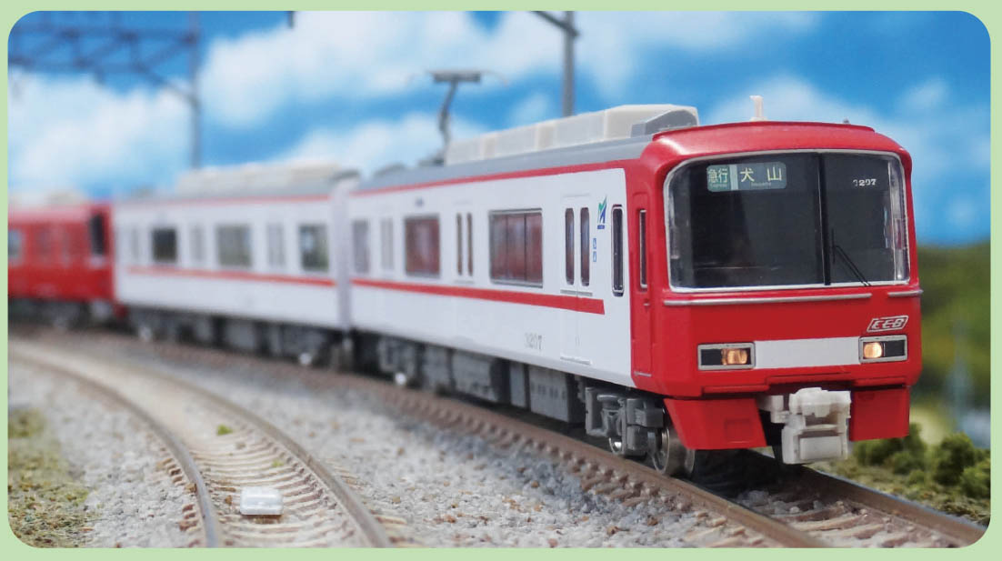 GM通信を更新しました。 名鉄1700系（新塗装）＋3100系（1次車・新塗装