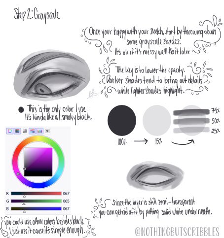 NB_Scribbs's tweet image. Here you go, a tutorial no one asked for ◉U◉
*throws hands into the garbage*
Part 1!
#scribbsdraws #eyetutorial #howtodraweyes #tutorial #myhandshurt