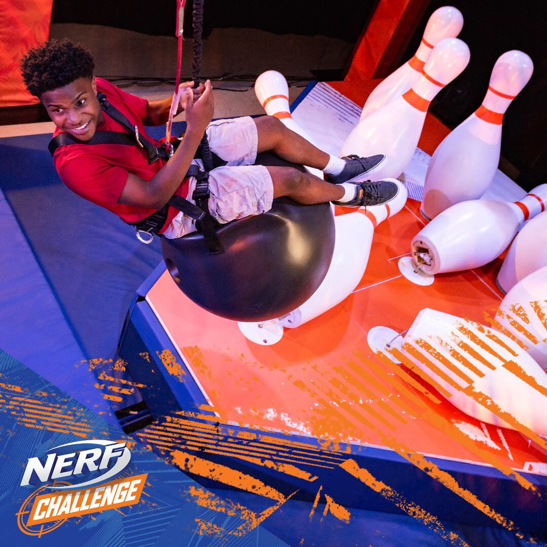 offentlig Taknemmelig Booth University Times on Twitter: "Are you ready for the Nerf Challenge? Become  a human wrecking ball, race through an obstacle course, become a real-life  foosball player &amp; much more only at the #
