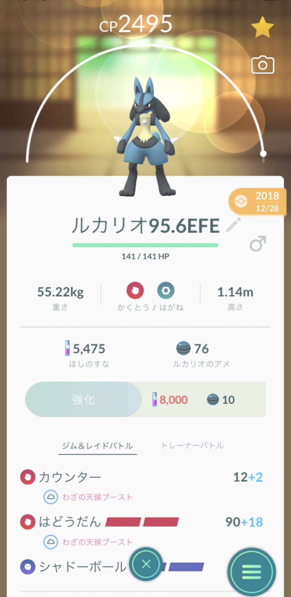 ダダ 趣味垢 ついにルカリオが はどうだん を覚えた ポケモンgo ルカリオ はどうだん T Co Hh3uejzwjo Twitter